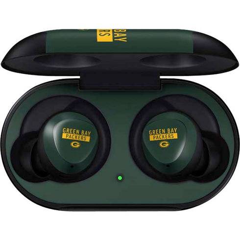 NFL Green Bay Packers Green Performance Series Galaxy Buds Skin