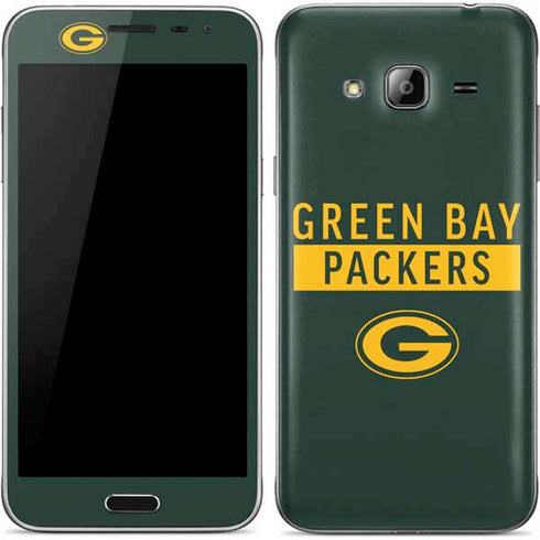 NFL Green Bay Packers Green Performance Series Galaxy J3 Skin
