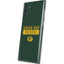 NFL Green Bay Packers Green Performance Series Galaxy Note 10 Skin