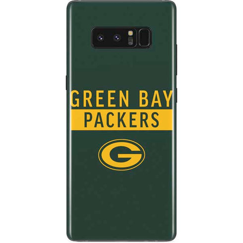 NFL Green Bay Packers Green Performance Series Galaxy Note 8 Skin