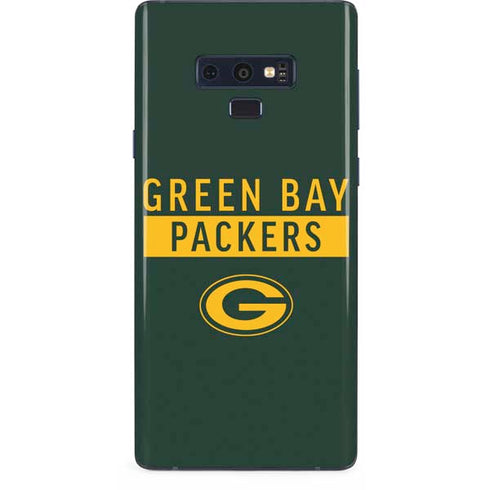NFL Green Bay Packers Green Performance Series Galaxy Note 9 Skin