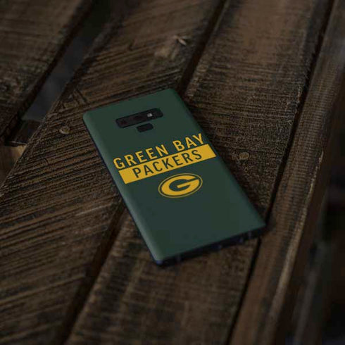 NFL Green Bay Packers Green Performance Series Galaxy Note 9 Skin