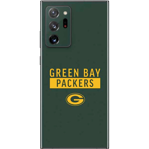 NFL Green Bay Packers Green Performance Series Galaxy Note20 Ultra 5G Skin