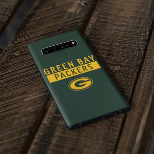 NFL Green Bay Packers Green Performance Series Galaxy S10 Plus Skin