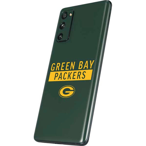 NFL Green Bay Packers Green Performance Series Galaxy S20 Fan Edition Skin