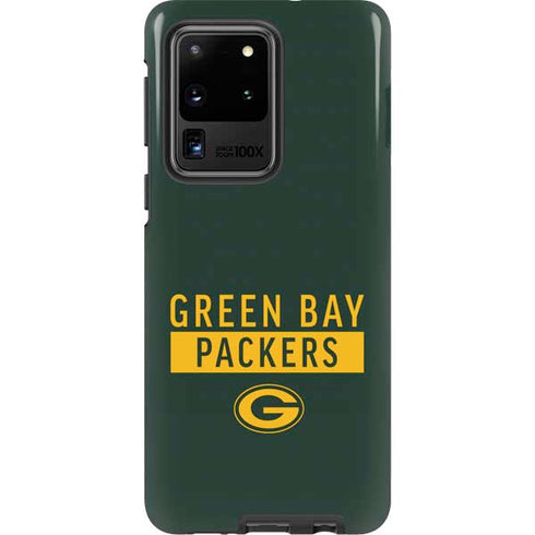 NFL Green Bay Packers Green Performance Series Galaxy S20 Ultra 5G Pro Case
