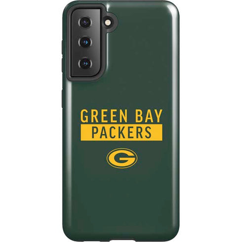 NFL Green Bay Packers Green Performance Series Galaxy S21 5G Pro Case