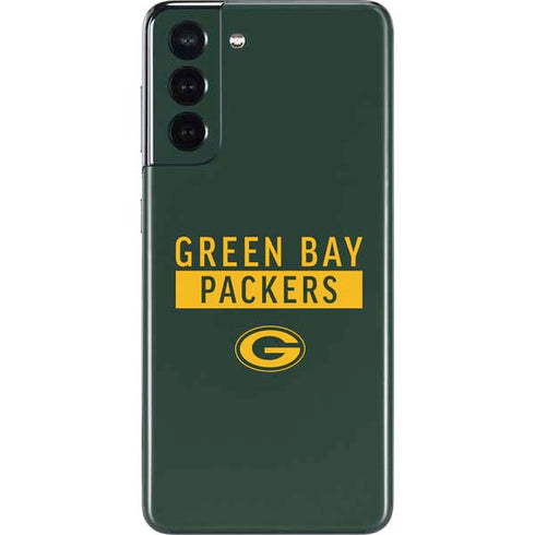 NFL Green Bay Packers Green Performance Series Galaxy S21 5G Skin