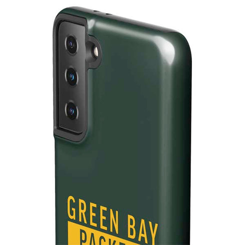 NFL Green Bay Packers Green Performance Series Galaxy S21 FE Pro Case