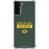 NFL Green Bay Packers Green Performance Series Galaxy S21 Plus 5G Clear Case