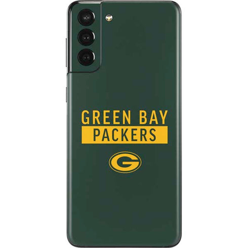 NFL Green Bay Packers Green Performance Series Galaxy S21 Plus 5G Skin