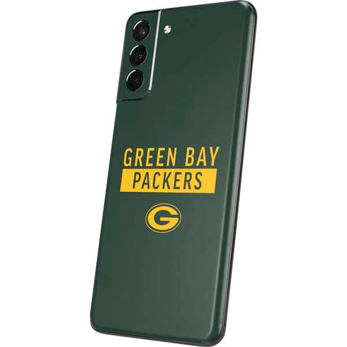 NFL Green Bay Packers Green Performance Series Galaxy S21 Plus 5G Skin