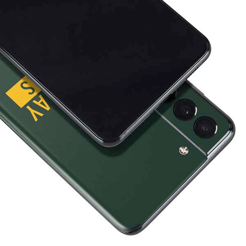 NFL Green Bay Packers Green Performance Series Galaxy S21 Plus 5G Skin