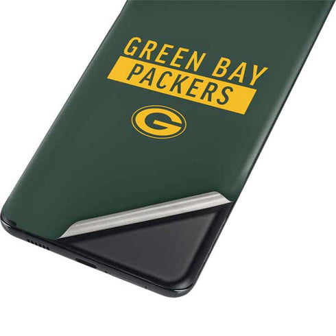 NFL Green Bay Packers Green Performance Series Galaxy S21 Plus 5G Skin