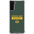 NFL Green Bay Packers Green Performance Series Galaxy S22 Plus Clear Case