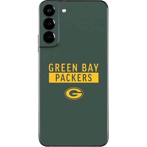 NFL Green Bay Packers Green Performance Series Galaxy S22 Plus Skin