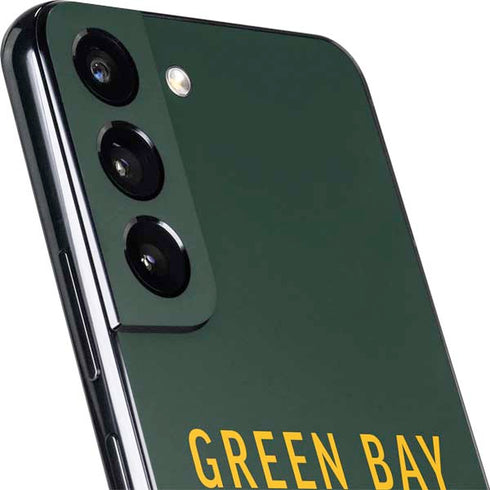 NFL Green Bay Packers Green Performance Series Galaxy S22 Plus Skin