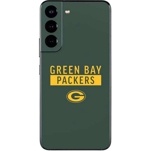 NFL Green Bay Packers Green Performance Series Galaxy S22 Skin