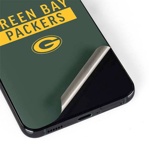 NFL Green Bay Packers Green Performance Series Galaxy S22 Skin