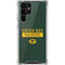 NFL Green Bay Packers Green Performance Series Galaxy S22 Ultra Clear Case