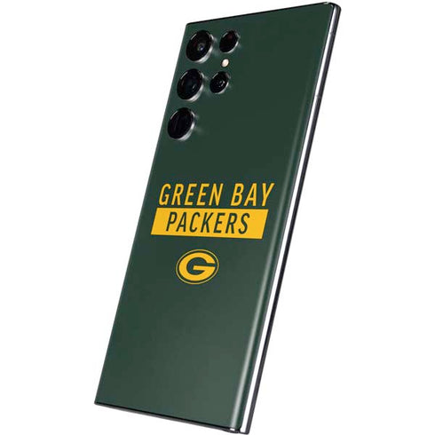 NFL Green Bay Packers Green Performance Series Galaxy S22 Ultra Skin