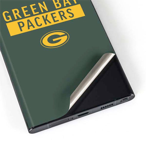 NFL Green Bay Packers Green Performance Series Galaxy S22 Ultra Skin