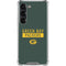 NFL Green Bay Packers Green Performance Series Galaxy S23 Clear Case