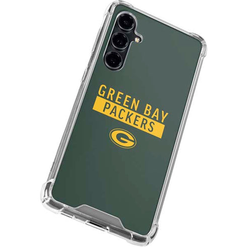 NFL Green Bay Packers Green Performance Series Galaxy S23 FE Clear Case