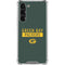 NFL Green Bay Packers Green Performance Series Galaxy S23 Plus Clear Case