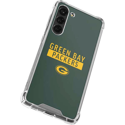 NFL Green Bay Packers Green Performance Series Galaxy S23 Plus Clear Case