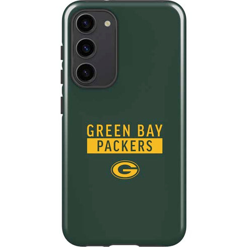 NFL Green Bay Packers Green Performance Series Galaxy S23 Plus Pro Case