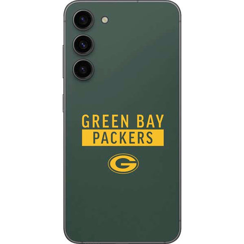 NFL Green Bay Packers Green Performance Series Galaxy S23 Plus Skin