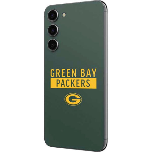 NFL Green Bay Packers Green Performance Series Galaxy S23 Plus Skin