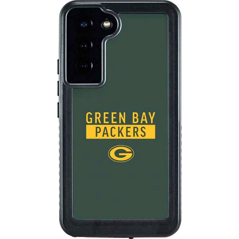 NFL Green Bay Packers Green Performance Series Galaxy S23 Plus Waterproof Case