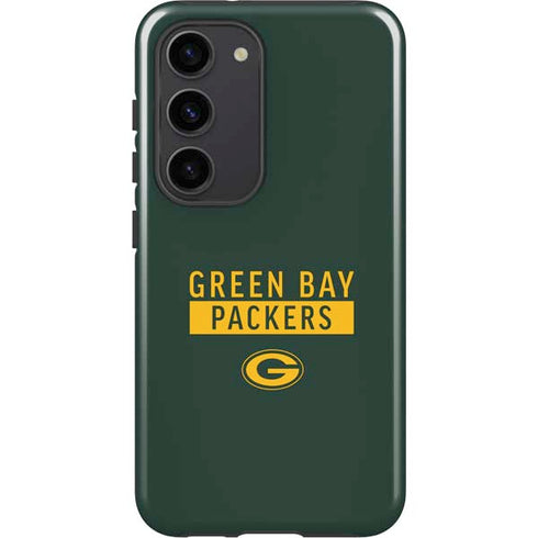 NFL Green Bay Packers Green Performance Series Galaxy S23 Pro Case