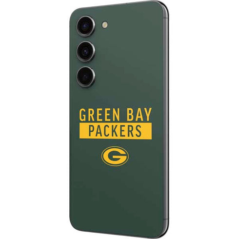 NFL Green Bay Packers Green Performance Series Galaxy S23 Skin