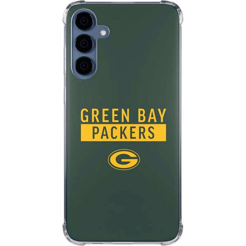 NFL Green Bay Packers Green Performance Series Galaxy S24 Clear Case