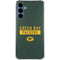 NFL Green Bay Packers Green Performance Series Galaxy S24 Clear Case