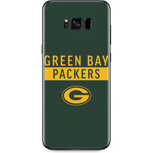 NFL Green Bay Packers Green Performance Series Galaxy S8 Plus Skin