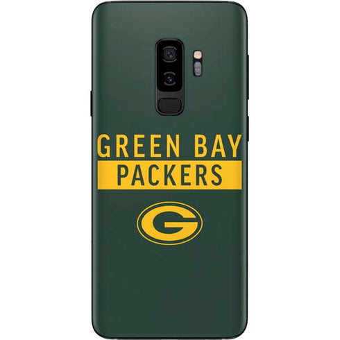 NFL Green Bay Packers Green Performance Series Galaxy S9 Plus Skin