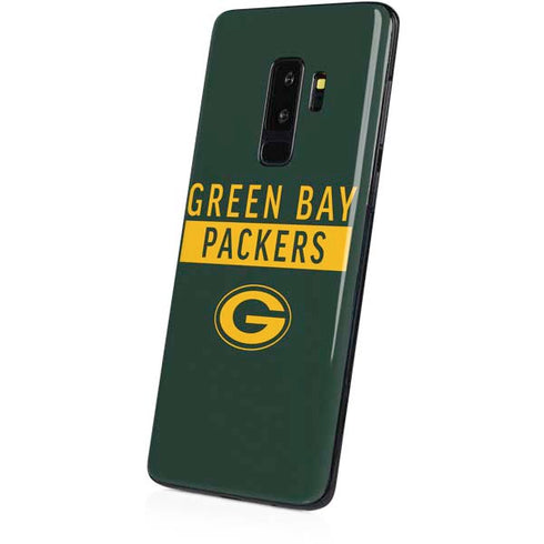 NFL Green Bay Packers Green Performance Series Galaxy S9 Plus Skin