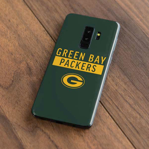 NFL Green Bay Packers Green Performance Series Galaxy S9 Plus Skin