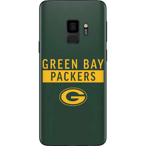 NFL Green Bay Packers Green Performance Series Galaxy S9 Skin