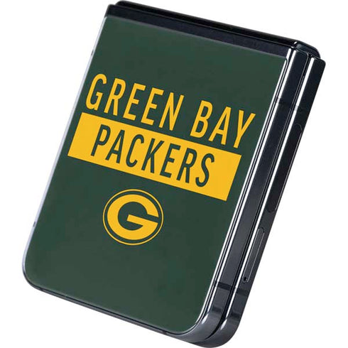 NFL Green Bay Packers Green Performance Series Galaxy Z Flip5 5G Skin