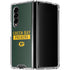 NFL Green Bay Packers Green Performance Series Galaxy Z Fold4 5G Clear Case