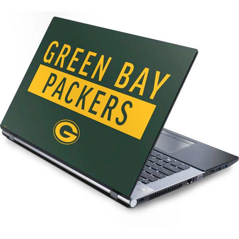 NFL Green Bay Packers Green Performance Series Generic Laptop Skin