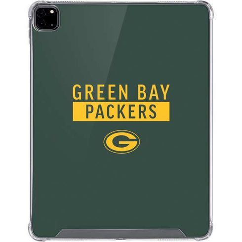 NFL Green Bay Packers Green Performance Series iPad Pro 12.9in (2020) Clear Case
