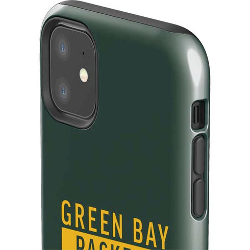 NFL Green Bay Packers Green Performance Series iPhone 11 Impact Case