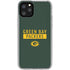 NFL Green Bay Packers Green Performance Series iPhone 11 Pro Clear Case