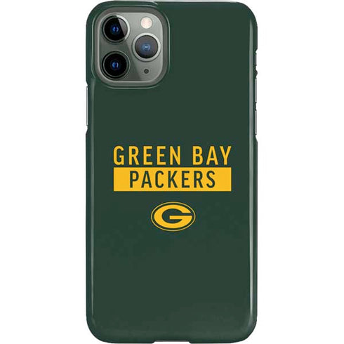 NFL Green Bay Packers Green Performance Series iPhone 11 Pro Lite Case